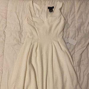 White Skater Skirt Dress